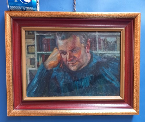 Irish art painting portrait - art,