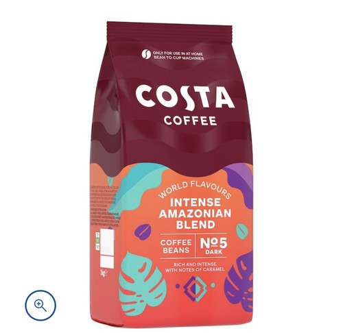 Costa coffee intense amazonian - coffee,