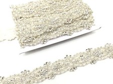 Silver Colour Bridal Sash Belt