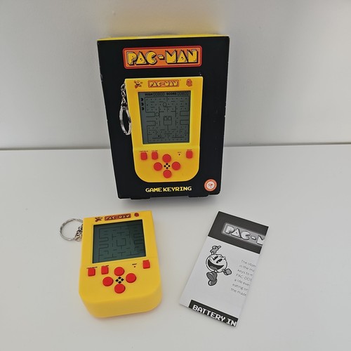 Pac man keyring arcade game - keyring,