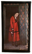 beautiful autochrome woman in