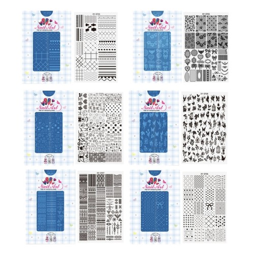 1set nail art stamping - nail,
