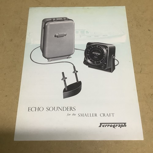 Ferrograph echo sounder - ferrograph,
