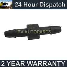 UNIVERSAL WINDSCREEN WASHER SCREENWASH IN LINE PIPE JOINER CONNECTOR 4MM WWY25