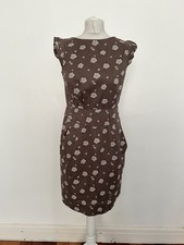 Emily & Fin Floral Dress Taupe