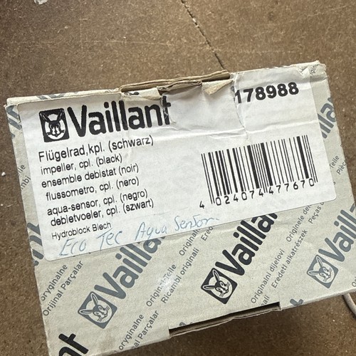 Vaillant 178988 flow sensor - sensor, |