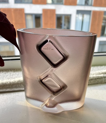 Ittala aubergine vintage vase - ,