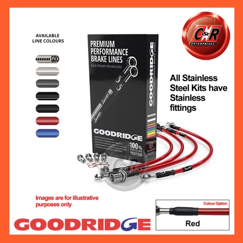 Goodridge stl red hoses for - stl,