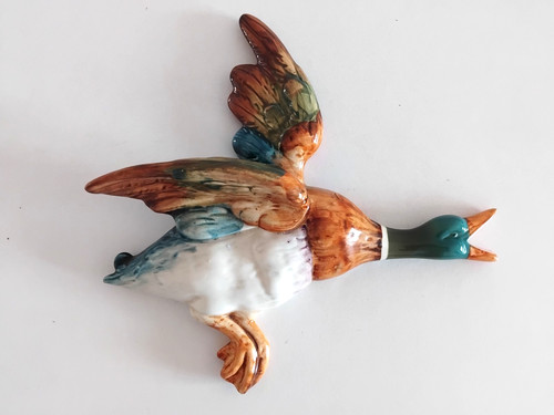 Beswick flying mallard - flying,