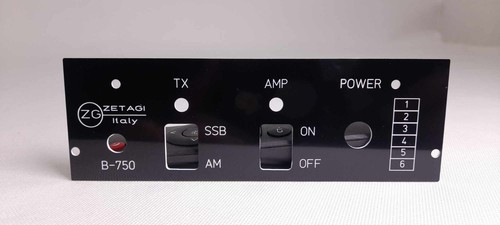Zetagi 750 amplifier - b, hf