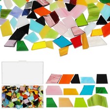  Wall Tiles Broken Glass Pieces for Crafts Stained Projects Crafting Tools