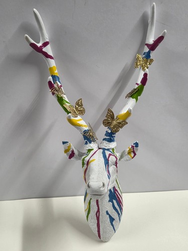 Deer head gold - deer,