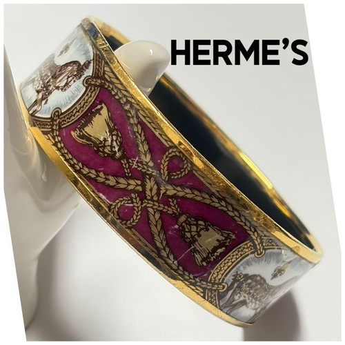 Hermes enamel bangle - enamel, bracelet