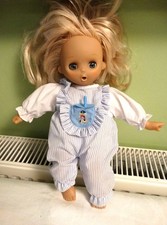 VINTAGE UNEEDA THUMB SUCKING. TALKING DOLL APPROX. 12" TALL, WORKING ORDER