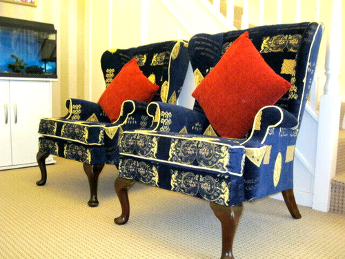 Pair parker knoll wing - ,