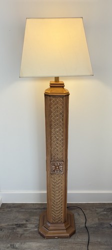 Vintage art deco bamboo floor - vintage,