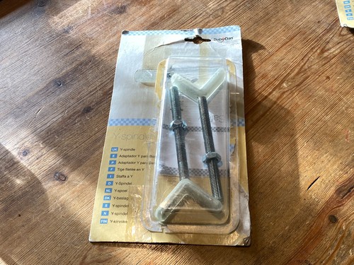 Baby dan spindle - 2x, adapters