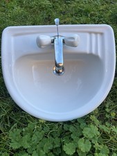 Twyfords Semi Recessed Basin