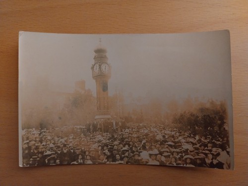 Unveiling clock tower in - clock,