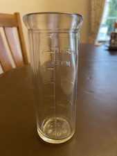 Vintage horlicks tall glass - horlicks,