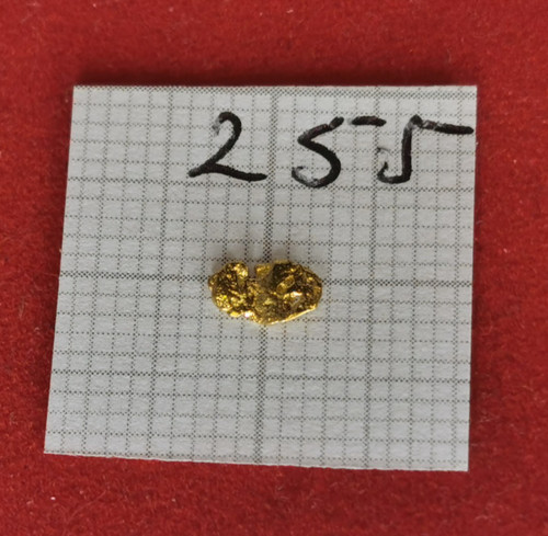 255 gold nugget - #255, alaska