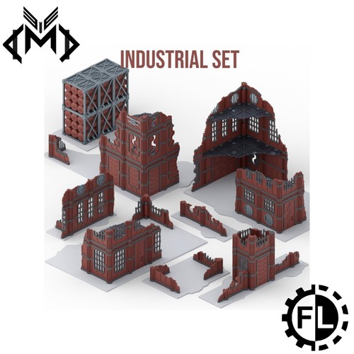 Foldable industrial ruins 11th - ruins,