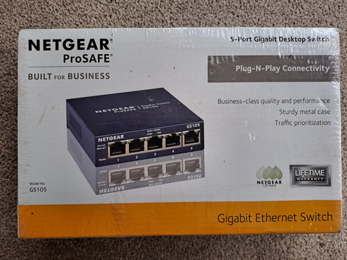 Netgear prosafe port gigabit - prosafe, 5