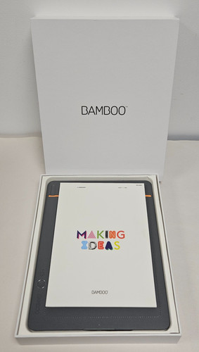 Wacom bamboo slate grey small - grey,