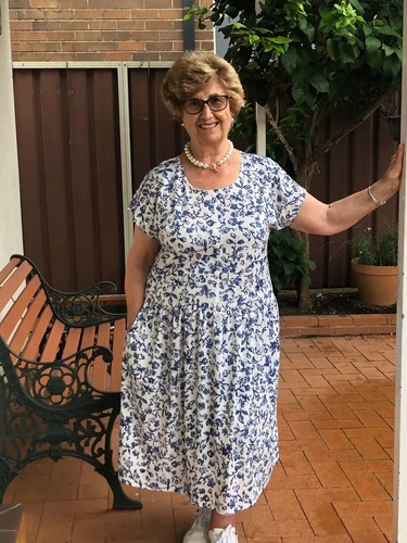 Amalfi drop waist dress - drop,