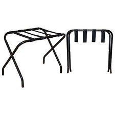 2x Folding Metal Luggage Rack