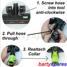  Repair Split Hose Tube for VAX BLADE Floor Head Tool 24v & 32v Vacuum Cleaner