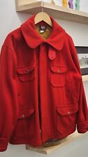 Vintage Woolrich jacket size 48 chin strap wool mackinaw wool READ vtg