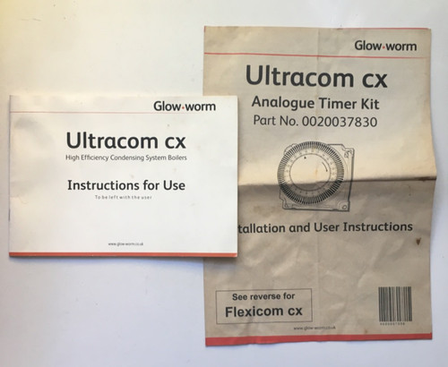 Glow worm ultracom - cx, boiler