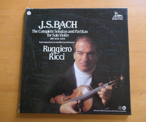 Ruggiero ricci bach complete - bach,