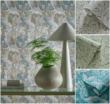 William Morris Designs ACANTHUS Wallpaper 10 Meter Roll FREE POST - 4 Colours