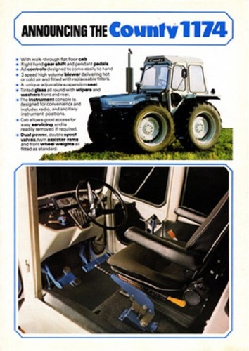 Ford county tractor - county,