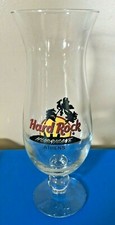 ⭐ Hard Rock Cafe Hurricane Glass HRC Logo with Palm Trees Orlando & Los Angeles