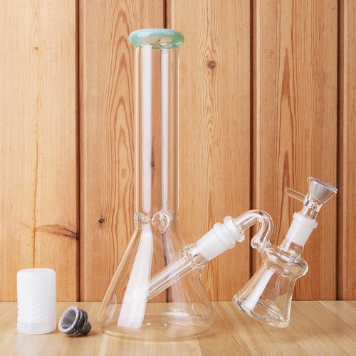 Glass beaker bong ash - glass,