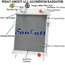 3 Row Radiator Fit