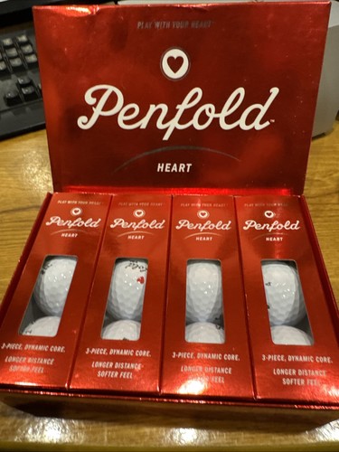 Penfold heart golf - penfold, balls