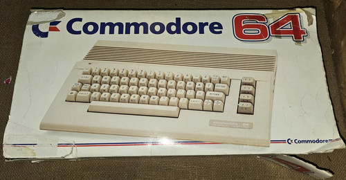 Commodore c64 with joystick - 64,