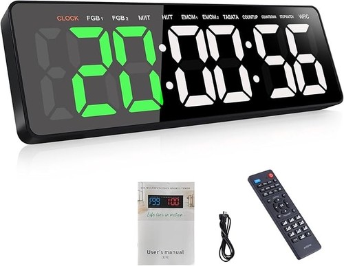 Gym timer clock - timer,