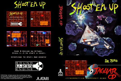 Atari jaguar game shoot em - atari,
