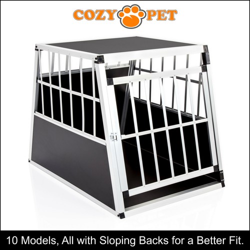 Aluminium car dog cage - cage, cozy