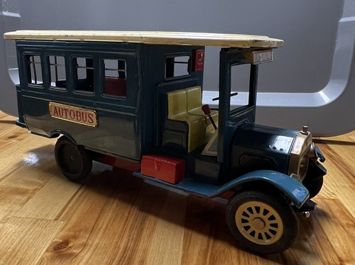 Shiono tin toy friction - friction, car