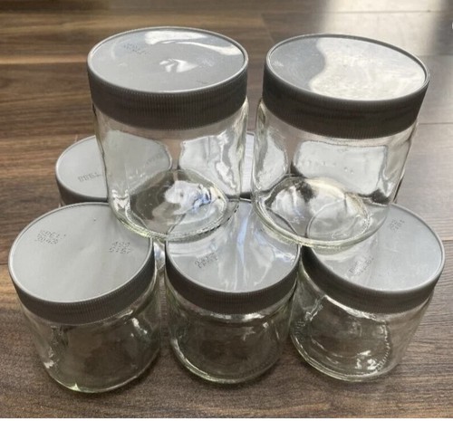 Set glass jar storage - set, 8