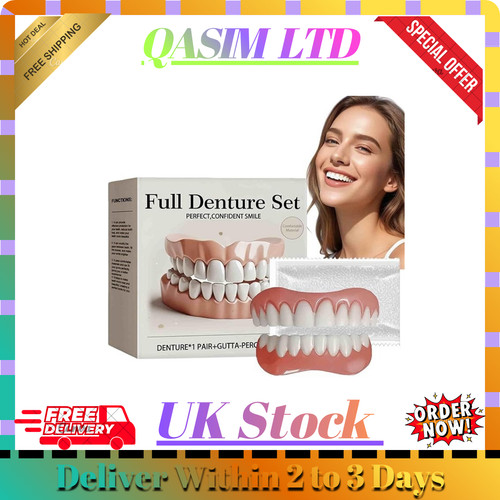 Full denture set soft safe - full,