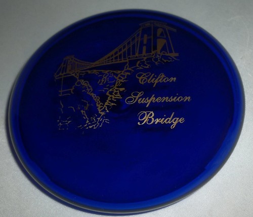 Stunning signed cobalt bristol - signed,