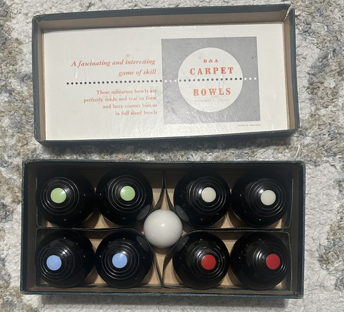 Vintage bocce balls - vintage, a