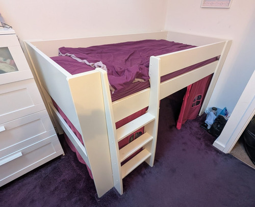 Single wooden mid sleeper - wooden,